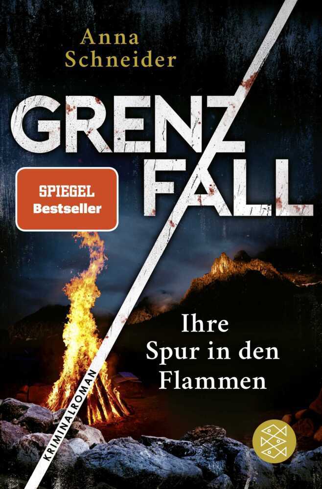 Buchcover Grenzfall Ihre Spur in den Flammen