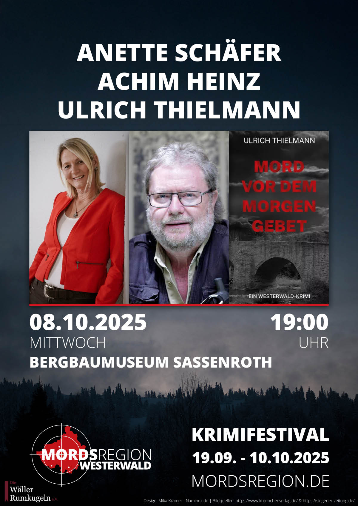Anette Schäfer, Achim Heinz, Ulrich Thielmann - Gemeinsame Lesung