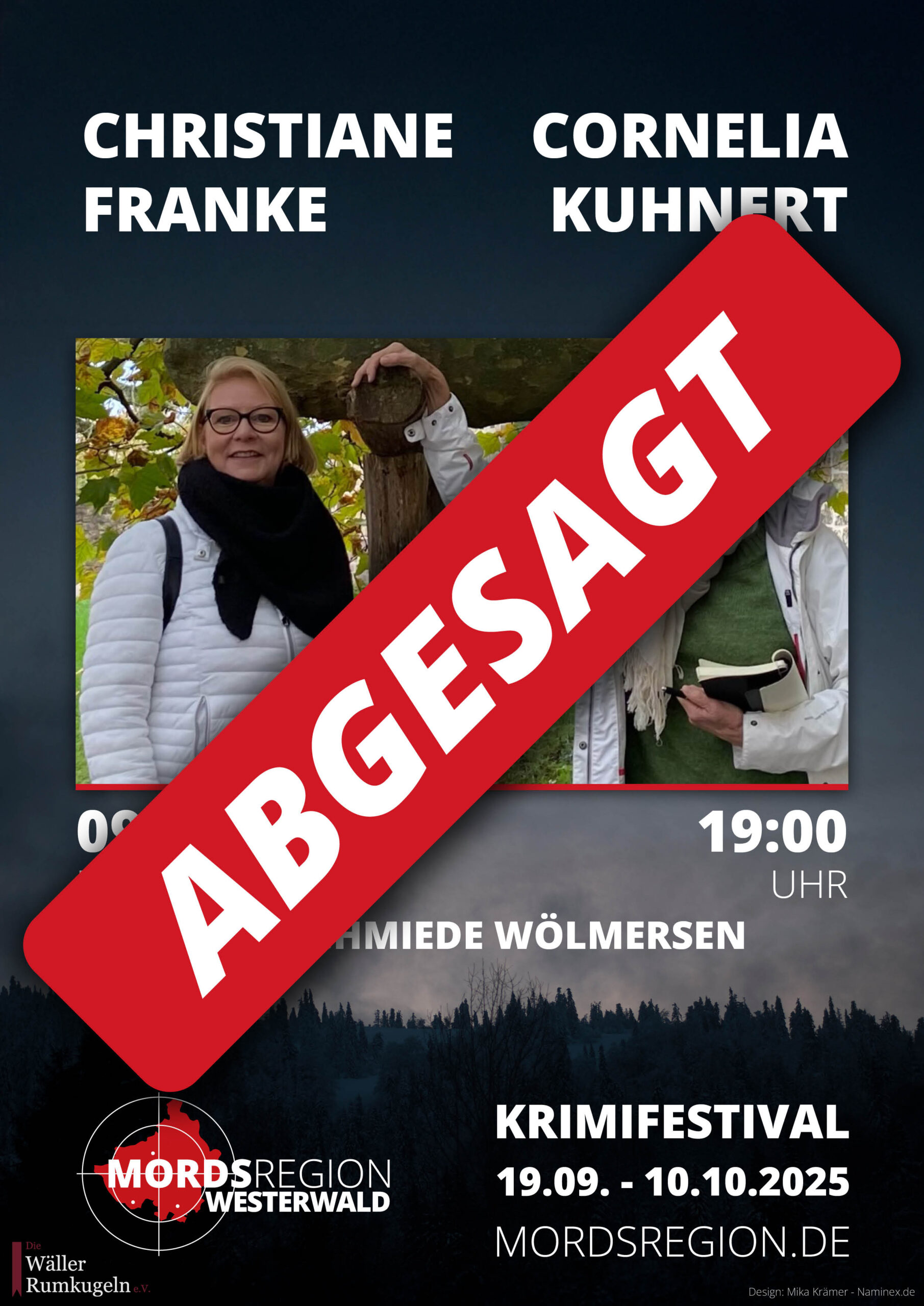 Abgesagt! Christiane Franke & Cornelia Kuhnert - Gemeinsame Lesung