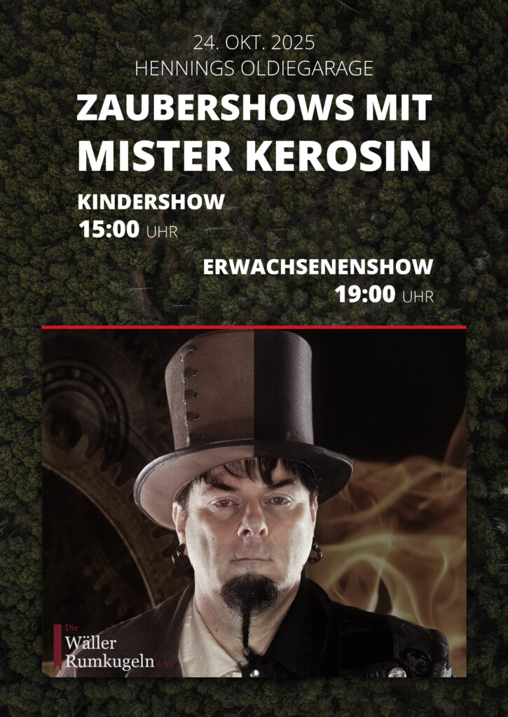 Zaubershows mit Mister Kerosin