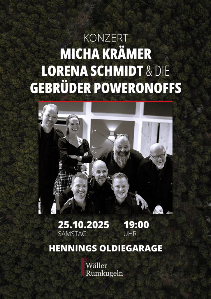 Konzert Micha Krämer, Lorena Schmidt und die Gebrüder Poweronoff LIVE