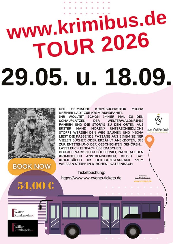 krimibus .de Touren durch Betzdorf Plakat